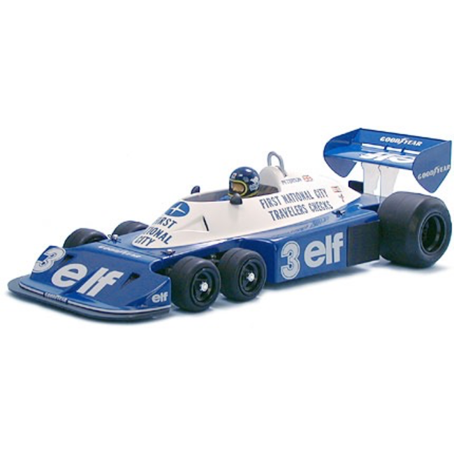TAMIYA 2000 tyrrell   p34 six wheeler  this  is  A  NIB 2000 release NOT A LATER RE-RE   hard body  includes  1700 mah NiCd & Charger   Hard body  not polycarbonate