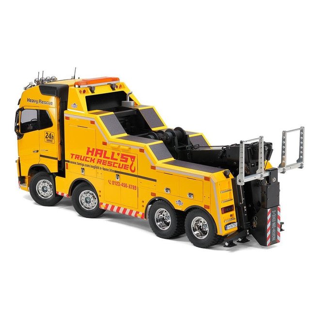 TAMIYA VOLVO FH16 GLOBETROTTER 750 8X4 TOW TRUCK 1/14