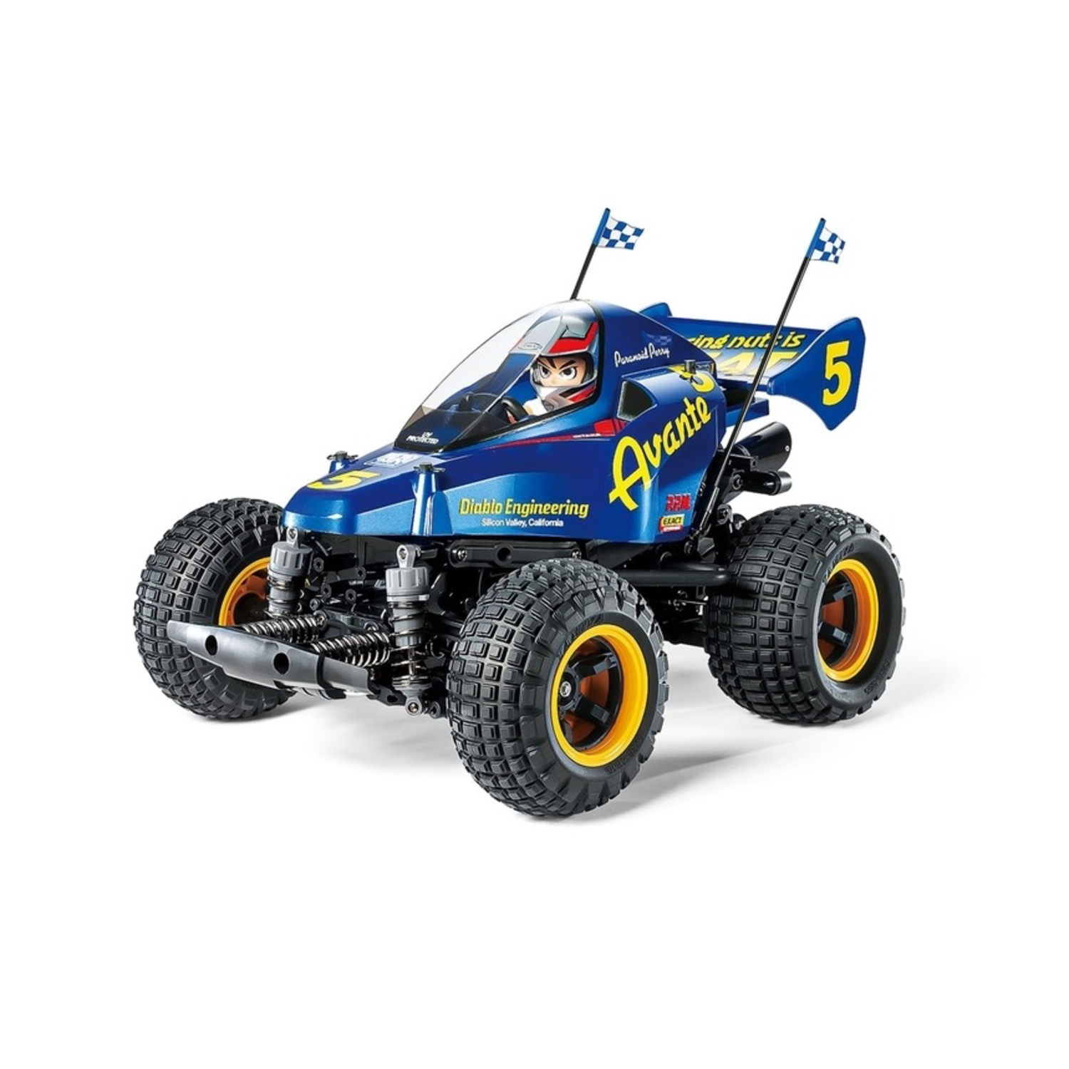 TAMIYA Comical Avante GF-01CB Chassis, 1:10 Scale 4WD RC Buggy