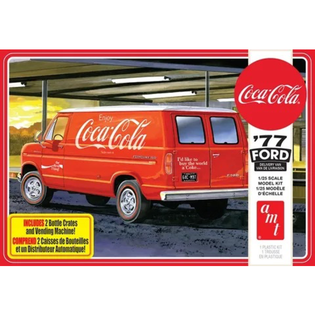 AMT 1:25 77 Ford Van w/Vend Mach (Coca-Cola)