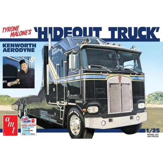 AMT 1:25 Hideout Transporter Kenworth AERODYNE TYRONE MALONE