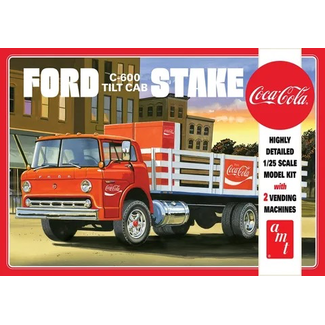 AMT AMT 1:25 Ford C600 Stake Bed w/Coca-Cola Mack