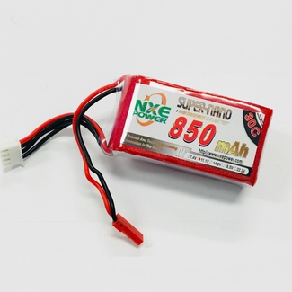 NXE POWER NXE 11.1v 850mah 30c Soft case w/JST