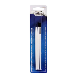 TESTORS TESTORS 1 FLAT, POINTED & 1/4,Brush