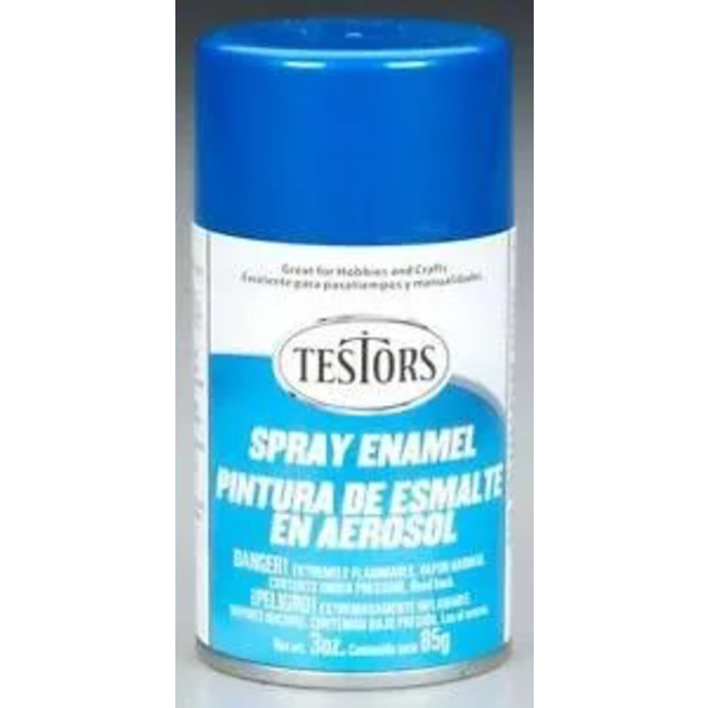 TESTORS ARCTIC BLUE METALLIC, Enamel, 85gm SPRAY