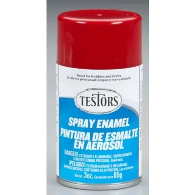 TESTORS DARK RED, Enamel, 85gm SPRAY