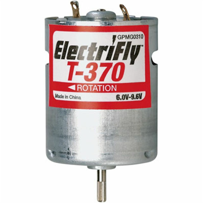 Great Planes GPMG0310 ElectriFly T-370 6.0-9.6V Ferrite Motor
