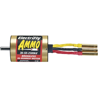 GREAT PLANES Great Planes GPMG5290 Ammo 36-50-2300Kv Brushless Inrunner Motor