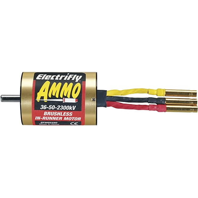 Great Planes GPMG5290 Ammo 36-50-2300Kv Brushless Inrunner Motor