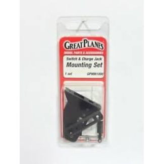 GREAT PLANES Great Planes GPMM1000 Switch/Charge Jack Mounting Set