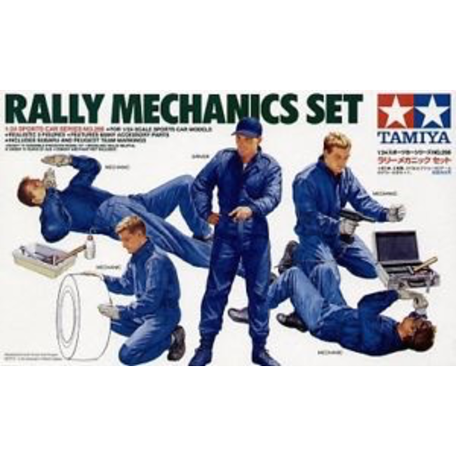 TAMIYA RALLY MECHANICS SET 1/24