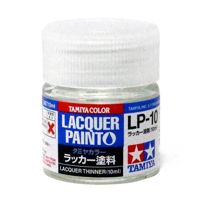 TAMIYA LACQUER PAINT LACQUER THINNER 10mL LP-10