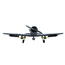 Seagull Model Skyraider Warbird RC Plane, 10cc ARF