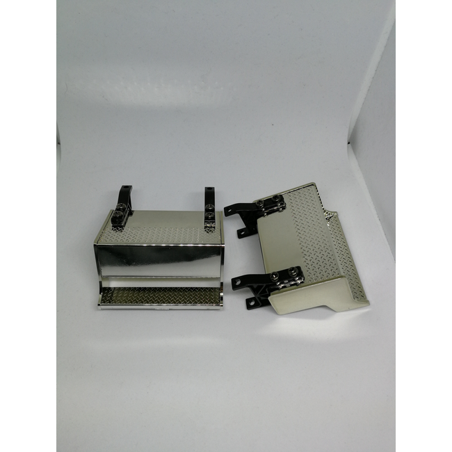 TAMIYA TRACTOR TRUCK 1/14 KING HAULER TOOL BOX STEPS 1 PAIR