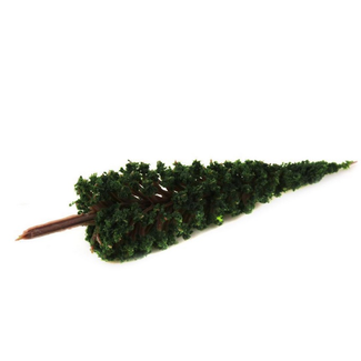 CHINA ELECTRONICS Medium Green Trees Model Train Scenery HO Scale 6.5cm PINE