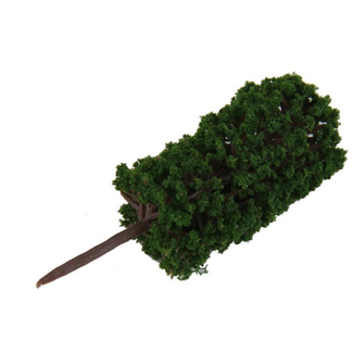 CHINA ELECTRONICS Dark Green Trees Model Train Scenery HO 6cm STRAIGHT TYPE