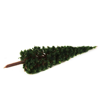 CHINA ELECTRONICS Dark Green Trees Model Train Scenery HO Scale 6.5cm PINE