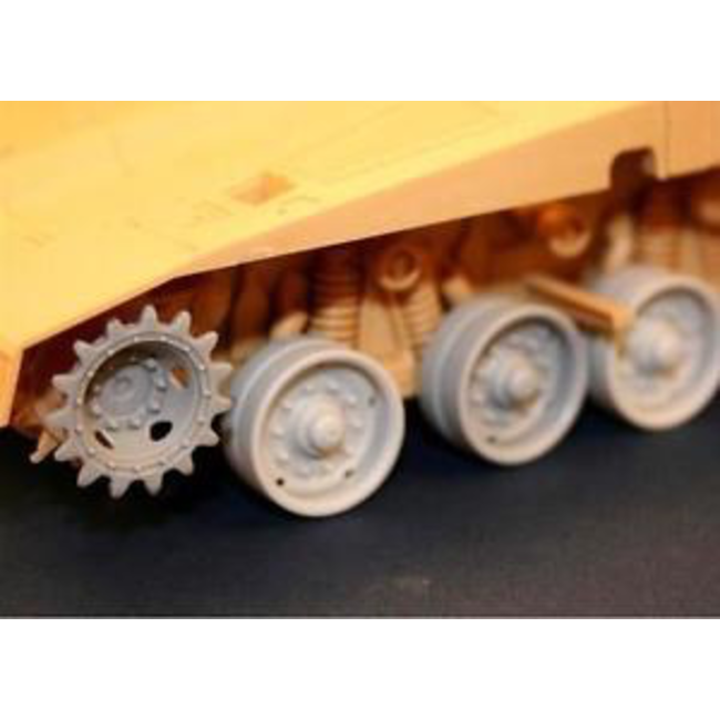 Panzer Art 1/35 Road Wheels for Merkava Main Battle Tank Steel Pattern RE35-074