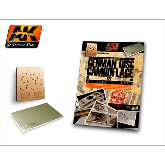 AK INTERACTIVE GERMAN DISC CAMOUFLAGE 1/48
