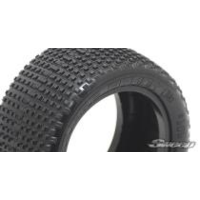 SWEEP 2.2‚Äù  Square Armour Front SILVER (Extra Soft) 1:10th Buggy Tires / Inserts 2pcs