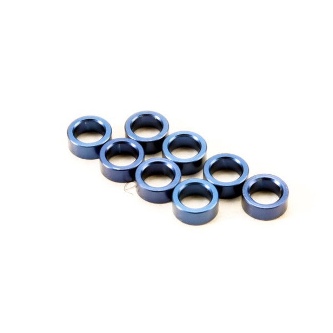 TRAXXAS Spacer, pushrod (aluminum, blue) (use with 5318 or 5318X pushrod and 5358 progressive 2 rockers) (8)
