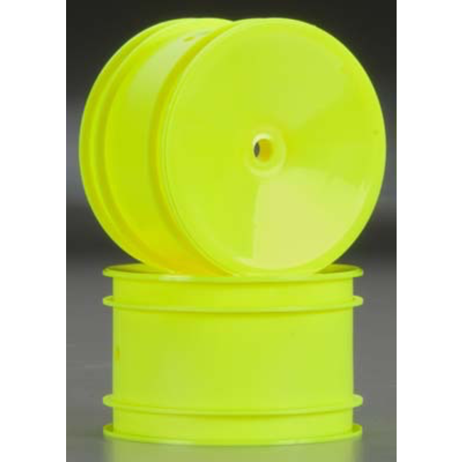 TEAM ASSOCIATED 2/4WD REAR WHEEL 2.2‚Äù 12mm HEX YELLOW