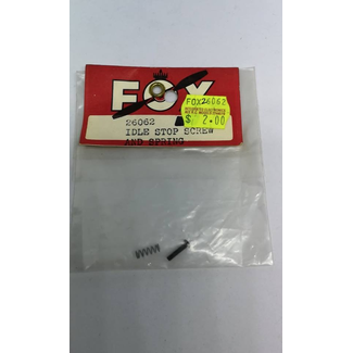 FOX FOX IDLE STOP SCREW AND SPRING