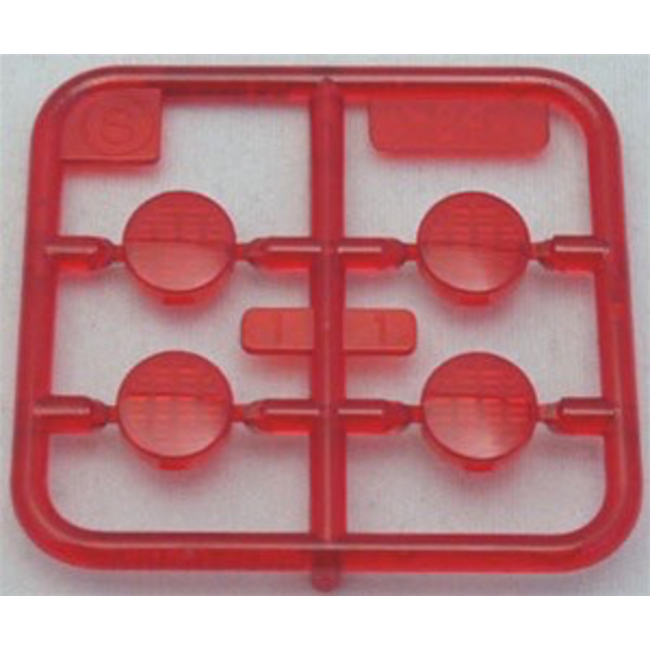 TAMIYA S PARTS KNIGHT HAULER RED LENSES