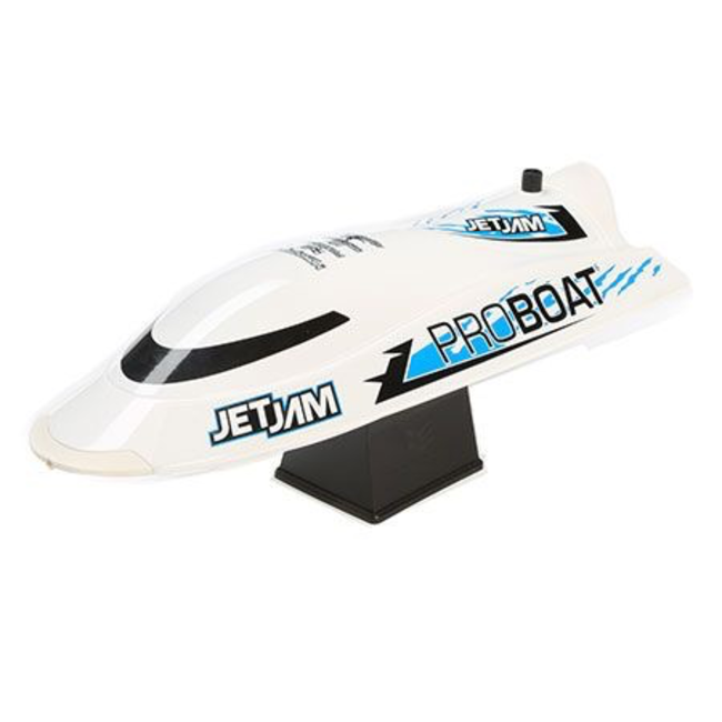 Pro Boat Jet Jam Pool Racer RC Boat, RTR, White