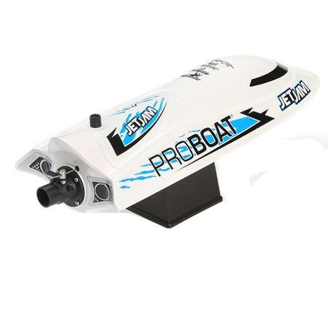 Pro Boat Jet Jam Pool Racer RC Boat, RTR, White