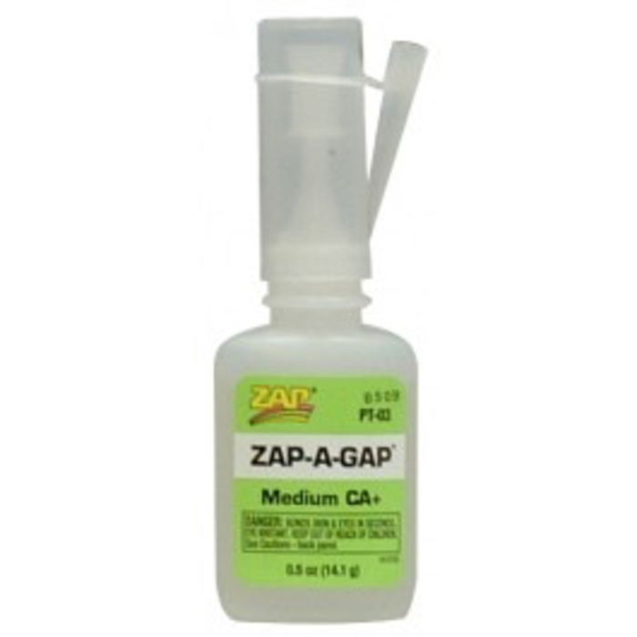 Zap A Gap CA+ Glue 1/2 oz