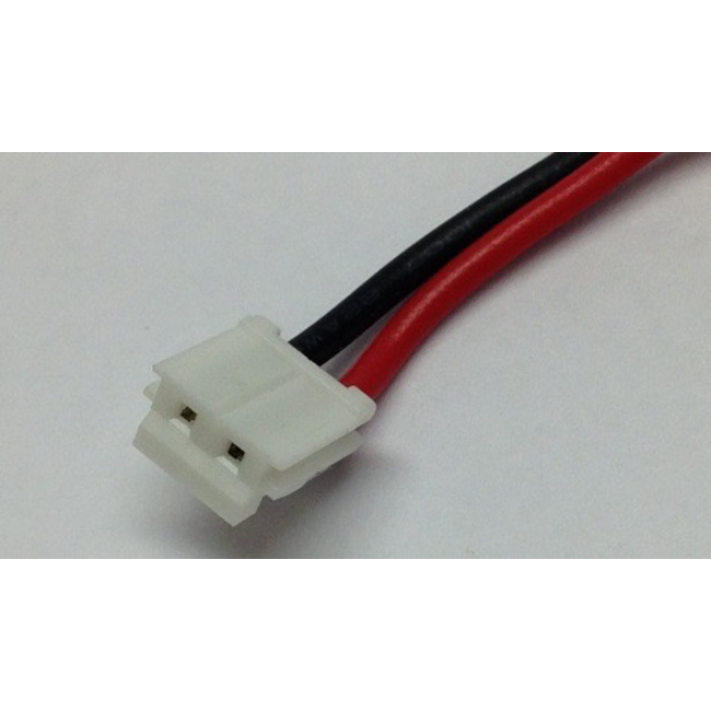 ACE JR WHITE PLUG SILICONE BATTERY LEAD 245mm
