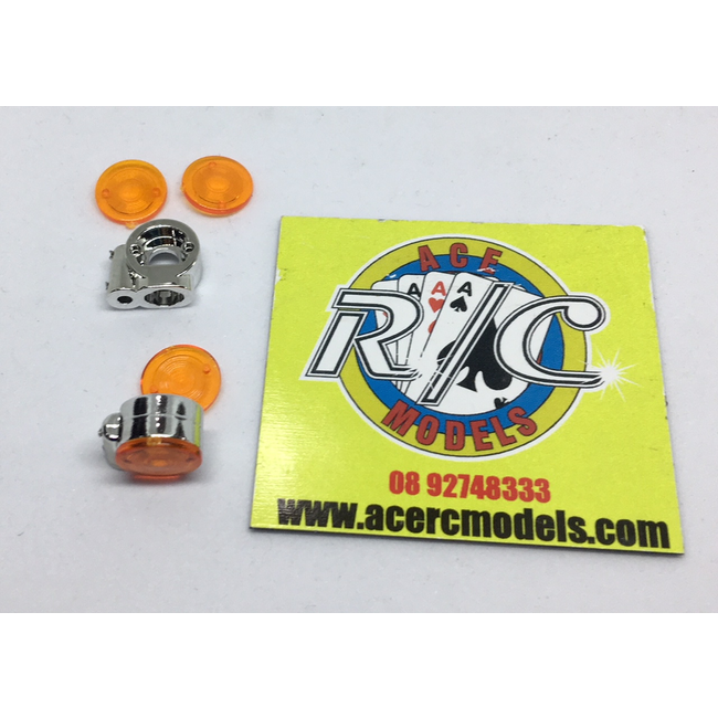 TAMIYA GLOBE LINER & KING HAULER SIDE INDICATORS PAIR