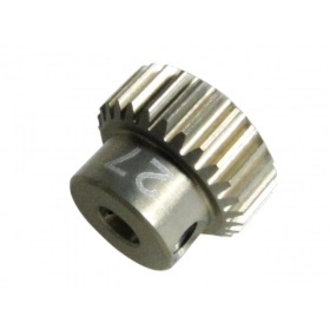 3 RACING 64 PITCH PINION GEAR 27T (7075 WITH HARD COATING)