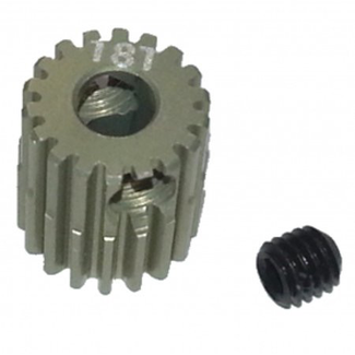 3 RACING 3 RACING 64 PITCH PINION GEAR 18T (7075 WITH HARD COATING)
