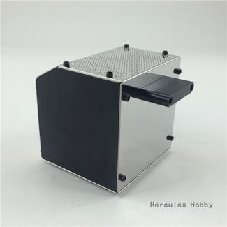HERCULES HOBBY Hercules Hobby Aluminium Storage Tool Box For Mercedes Tamiya 1/14 Trucks