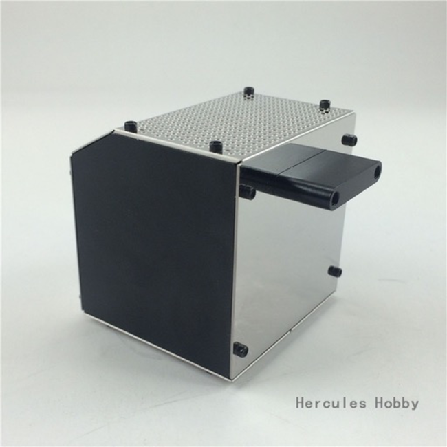 Hercules Hobby Aluminium Storage Tool Box For Mercedes Tamiya 1/14 Trucks