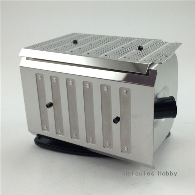 HERCULES HOBBY TAMIYA 1/14 Tractor Truck Accessories All Metal Euro Exhaust Tank