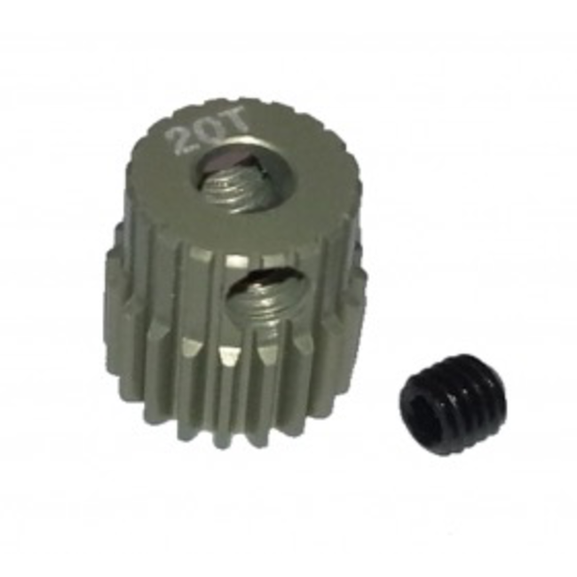3 RACING 64 PITCH PINION GEAR 20T (7075 WITH HARD COATING)