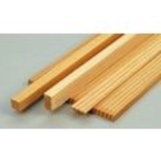 FUTABA HARDWOOD R 5 X 7 X 1000mm 3/16 X 1/4