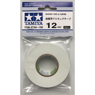 TAMIYA TAMIYA 87184 Masking Tape For Curves 12mm - 20m roll