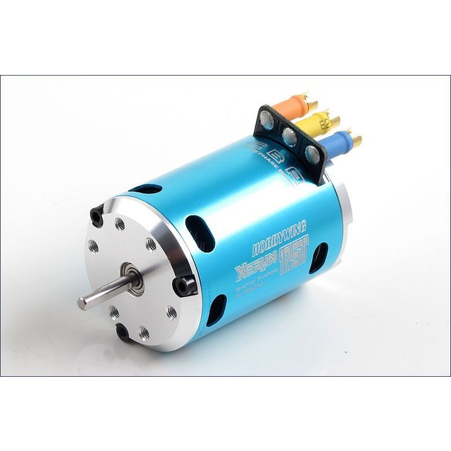 HOBBYWING XERUN 3650 1900kv BRUSHLESS SENSORED MOTOR 17.5 TURN BLUE G2