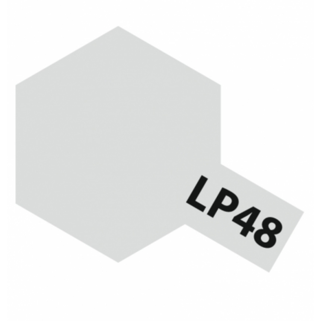 TAMIYA LACQUER PAINT SPARKLING SILVER LP-48