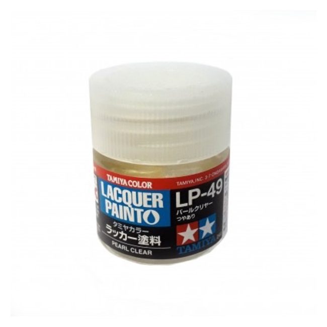 TAMIYA LACQUER PAINT PEARL CLEAR LP-49