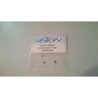 ACE RADIO CONTROLLED MODELS VISION O RING SET AIRBRUSH NO4 NO16 NO17 O-RINGS