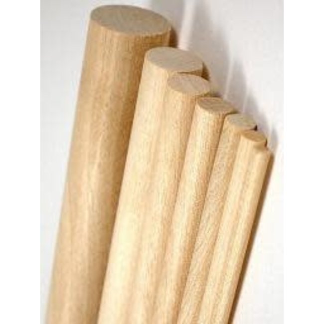PRB 4204 BALSA DOWEL 9.5 X 915mm YELLOW