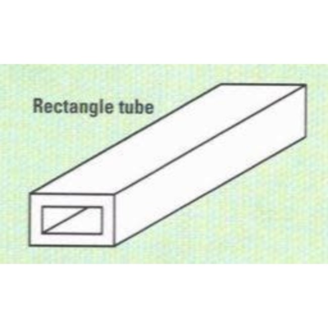 EVERGREEN RECTANGLE TUBE .187x.312 258