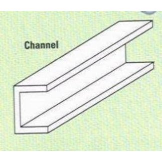 EVERGREEN EVERGREEN CHANNEL 3/16 4.8m
