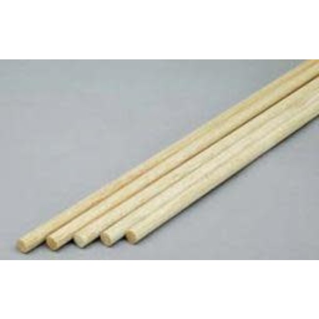 SIG BALSA DOWEL PURPLE PINK 1/4 " X 36" ( 6.5 X915mm )