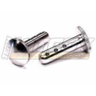 INTEGY INTEGY BAJA BILLET REAR WING HOLDER ( PINS )  SUITS HPI BAJA 5B 5B2.0 5B SS ASSORTED COLOURS